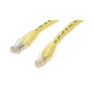 StarTech.com Star25 ft Yellow Molded Cat6 UTP Patch Cable - ETL Verified