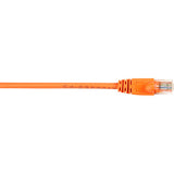 Black Box CAT5e Value Line Patch Cable, Stranded, Orange, 15-ft. (4.5-m)