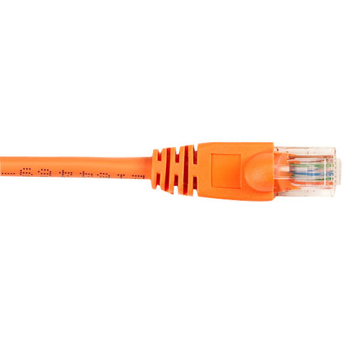 Black Box CAT6 Value Line Patch Cable, Stranded, Orange, 10-ft. (3.0-m)