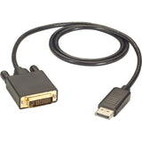 Black Box DisplayPort to DVI Cable - Male to Male, 6-ft.