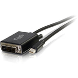 C2G 6ft Mini DisplayPort to DVI Cable - Single Link DVI-D Adapter - Black