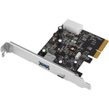 SIIG USB 3.1 2-Port PCIe Host Adapter - Type-A-C