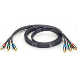 Black Box Component Video Cable - (3) RCA on Each End, 12-ft. (3.7-m)