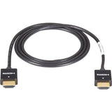Black Box Slim-Line High-Speed HDMI Cable - 2-m (6.5-ft.)