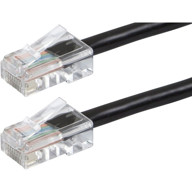 Monoprice ZEROboot Series Cat6 24AWG UTP Ethernet Network Patch Cable, 10ft Black