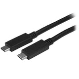 StarTech.com 1m 3 ft USB C Cable with Power Delivery (5A) - M-M - USB 3.1 (10Gbps) - USB-IF Certified - USB 3.1 Type C Cable - USB 3.1 Gen 2