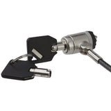 StarTech.com Keyed Cable Lock for Laptops - Push-to-Lock Button